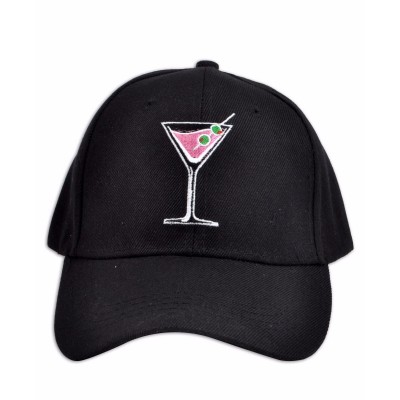 Martini Drink Cocktail Embroidered Baseball Cap (BCC120915MRG) 76030803034 eb-45867746